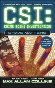 Cover of: Grave matters: a novel