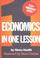Cover of: Economics in One Lesson