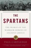 Cover of: The Spartans by Paul Cartledge