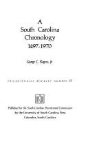 Cover of: A South Carolina chronology, 1497-1970