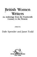 Cover of: British Women Writers: An Anthology from the Fourteenth Century to the Present