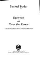 Cover of: Erewhon by Samuel Butler, Hans-Peter Breuer, Daniel Francis Howard