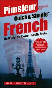 Cover of: French: 1st Rev. Ed. (Quick & Simple)