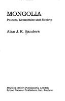 Cover of: Mongolia, Politics, Economics, and Society (Marxist Regimes Series)