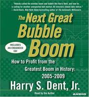 Cover of: The Next Great Bubble Boom