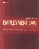 Cover of: Employment Law by Benjamin W. Wolkinson, Msu Employment Law Group Staff
