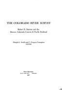 Cover of: The Colorado River survey by Robert Brewster Stanton