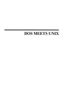 Cover of: DOS Meets Unix by Dale Dougherty, Tim O'Reilly