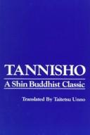 Cover of: Tannisho by Shinran