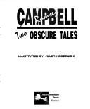 Cover of: Two Obscure Tales