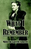 Cover of: What I Remember