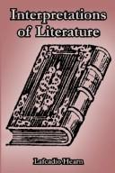 Cover of: Interpretations Of Literature by Lafcadio Hearn