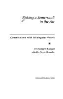 Cover of: Risking a Somersault in the Air: Conversations with Nicaraguan Writers