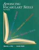 Cover of: Advancing vocabulary skills