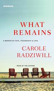 Cover of: What Remains