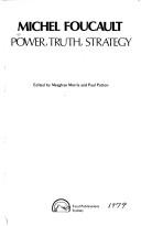 Cover of: Michel Foucault: power, truth, strategy