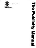 Cover of: The publicity manual by K. Kelly