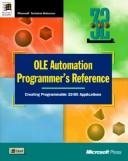 Cover of: OLE automation programmer's reference: creating programmable 32-bit applications.