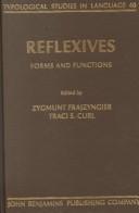 Cover of: Reflexives: forms and functions