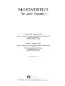 Cover of: Biostatistics: the bare essentials