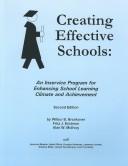 Cover of: Creating effective schools: an in-service program for enhancing school learning climate and achievement
