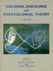 Colonial discourse and post-colonial theory : a reader