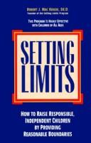 Cover of: Setting limits