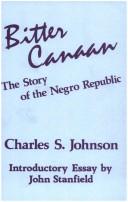 Bitter Canaan by Charles Johnson