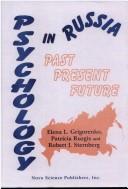 Cover of: Psychology of Russia: past, present, future