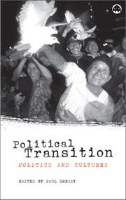 Cover of: Political Transition: Politics and Cultures