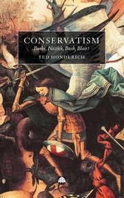 Conservatism by Ted Honderich