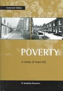 Poverty by B. Seebohm Rowntree