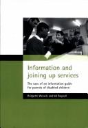 Information and joining up services : the case of an information guide for parents of disabled children