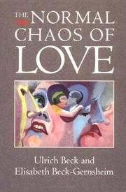 Cover of: The normal chaos of love