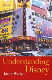 Cover of: Understanding Disney by Janet Wasko