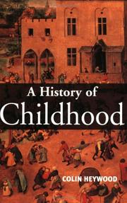 A History of Childhood by Colin Heywood