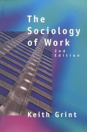 The sociology of work : an introduction