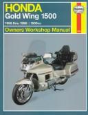 Cover of: Honda GL1500 Gold Wing owner's workshop manual by Alan Ahlstrand