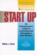 Start up by William J. Stolze