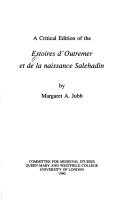 A critical edition of the Estoires d'Outremer et de la naissance Salehadin