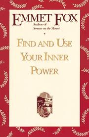 Cover of: Find and use your inner power