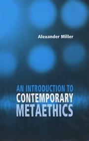 An introduction to contemporary metaethics