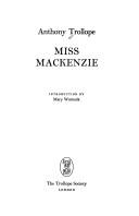 Cover of: Miss MacKenzie | Skilton