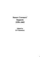 Sussex coroners' inquests 1558-1603