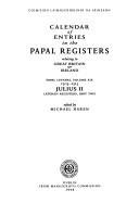 Calendar of entries in the papal registers relating to Great Britain and Ireland : papal letters. Vol.19, 1503-1513, Julius II, Lateran registers. Part 2