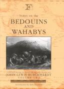 Cover of: Notes on the Bedouins and Wahábys