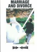 Cover of: Current Controversies - Marriage and Divorce (paperback edition) (Current Controversies) by 