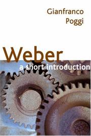 Cover of: Weber: A Short Intorduction