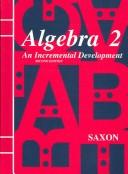 Cover of: Algebra 2: Home School Extra Tests (Saxon Math)