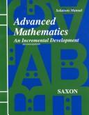 Advanced Mathematics by John H., Jr. Saxon